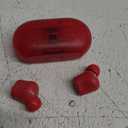 Beats Solo Buds - Wireless Bluetooth Earbuds | 18 Hours of Battery Life | Apple & Android Compatibility | Built-in Microphone - Transparent Red