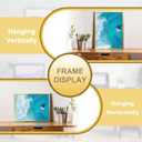 Gold 19x25 Picture Frame Lightweight yet Durable Frame Wall Hanging