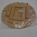 Portable Wine Table, Wooden Outdoor Folding Picnic Table with Wine Glass Holder, Portable Camping Wine Table Snack Tray