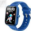 ENOMIR [2026 New Smart Watch for Kids - No APP No Phone Needed, 1.83" Fitness Tracker Watch for Kids with Sleep Monitor, Heart Rate, Step Counter, IP68 Waterproof (Blue, 1.83Inches)