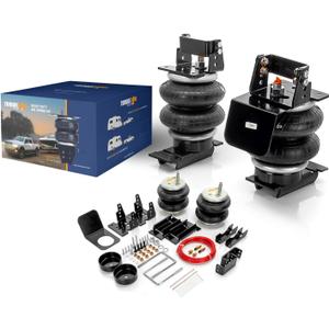TORQUE Air Suspension Bags Kit with Internal Jounce Bumper for 2003-2013 Dodge Ram 2500, 2003-2012 Dodge Ram 3500, 2006-2008 1500 Meg Helper Bag Spring Towing, Up to 7,500 lbs Load Capacity (TR75299)