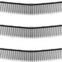 VEVOR 3 Packs Lawn Sweeper Brush Replacement, Compatible with VEVOR 30 in Lawn & Leaf Collector Sweepers, Yard Sweeper Brush Paddle with Durable V-Shaped Bristles for Easy Grass Leaf Cleanup