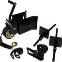 Muddy Hunting Ladderstand Tree Stand Installation Hoist Kit with 25 Foot Heavy Duty Winch Strap, Solid Steel Winch, and Pully System, One Size