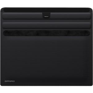 OFFGRID Faraday Bags for Phones | Military-Grade Signal Blocking | EMP Proof | Anti-Tracking Protection | Quad-Layer Material | Magnetic Velcro Closure | 9.45 x 8.05 x 1 Inches (Cell Phone - Black)