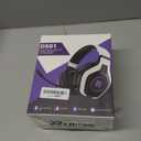 Wireless Gaming Headset for PS5, PC, PS4, 2.4G/Bluetooth Gaming Headphones with Noise Canceling Microphone, USB and Type-C Connector, 7.1 Surround Sound, RGB Lighting, 60H Battery