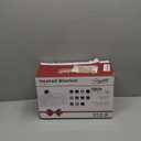 Homemate Electric Blanket Heated Throw - 50x60 Ultra Soft Cozy Flannel Heating Blanket with 10 Fast Heat Levels 8 Hours Auto Off Over-Heated Protection ETL Certification Keep Warm in Home Office (Green-black)