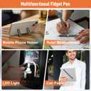 Dusor Gifts for Men Fidget Pen, 2026 Graduation Gift for Him Her Multifunction Pen, Anniversary Birthday Fathers Day Gifts for Men Dad Husband Brother Boyfriend, Cool Stuff Gadgets for Son Teens Boy