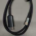 Warrky 4K Mini DisplayPort to HDMI Cable [Aluminum Shell, Nylon Braided] UHD Thunderbolt to HDMI Cord, Mini DP to HDMI 3.3ft, Compatible for MacBook Air/Pro, Surface Pro/Monitor/TV/Projector More