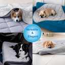 Pet Cooling Mat for Dogs Cats Summer Self Cooling Pad,Extra Large Dog Cooling Mat, Q-Max>0.4,Cooling Fabric Washable Breathable Blanket for Crate KennelXL, Gray