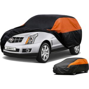 GUNHYI Cadillac Car Cover Custom Fit Cadillac SRX (2010-2016) Waterproof All Weather for Automobiles, Lightweight Full Exterior Cover Outdoor Sun UV Rain Dust Snow Wind Protection.