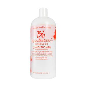 Bumble and bumble. Hairdresser's Invisible Oil Hydrating Conditioner | Hydrating, Anti Frizz, Shine, Color Safe | Curly, Wavy, Straight | With Coconut, Grapeseed + Argan Oil