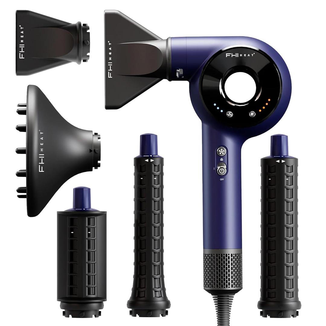 The VersaSphere Pro Air 6-in-1 Multi-Styler Professional Hair Dryer with Diffuser