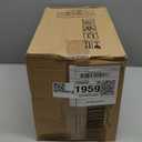 CEROELDA Small Trash Can with Lid-5L/1.3 Gal,Stainless Steel Outdoor Dog Poop Garbage Can-Farmhouse Retro Metal Waste Bin w/Step Pedal for Bathroom Bedroom Office-Soft Close-Black