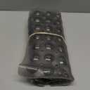 Yimobra Shower Bathtub Mat Non Slip, 21x21 Inch, Soft Square Bath for Tub with Suction Cups and Drain Holes, Stall Floor Mats Bathroom, Machine Washable, Bathroom Accessories, Clear Gray