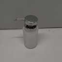 Glass Soap Dispenser Bathroom, 11oz Liquid Hand Lotion Refillable Soap Dispenser with Rust-Proof Plastic Pump for Kitchen