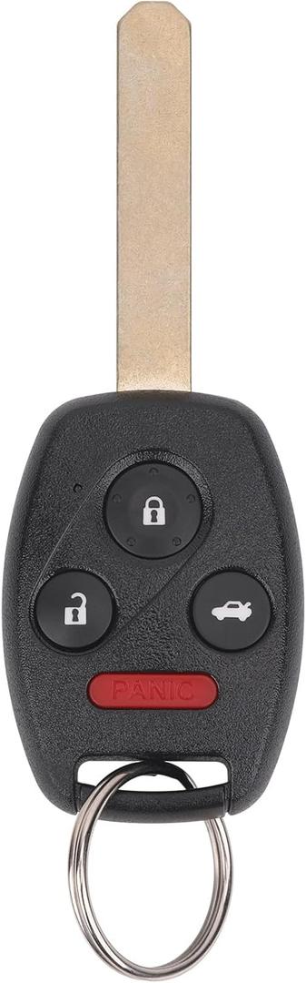 Key Fob Replacement for 2008-2012 Honda Accord Sedan(Not Coupes)/ 2009-2015 Pilot(Not Touring) Car Keyless Entry Remote Control,KR55WK49308 35118-TA0-A00,4 Btns Key Fob Replacement for 2008-2012 Honda Accord Sedan(Not Coupes)/ 2009-2015 Pilot(Not Touring) Car Keyless Entry Remote Control,KR55WK49308 35118-TA0-A00,4 Btns