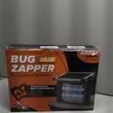 Solar Bug Zapper Outdoor Waterproof, Rechargeable Mosquito Zapper with Solar Panel Sensor, Auto ON/Off, 10ft Extension Cord & Solar Powered Bug Zapper, Cordless Insect Zap for Patio Yard Garden