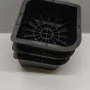 Bed Risers 2 inch, 3 inch, 4 inch, 6 inch, 8 inch Heavy Duty, Oversized Furniture Riser for Couch Sofa Table Chair Leg Frame Dorm, Support up to 6000 Lbs (Black 4 Pack, 3 inch)