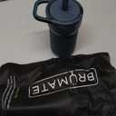 BrMate Leap 12oz 100% Leakproof Kids Tumbler with Handle and Silicone Soft Straw | Drop Resistant Silicone Sleeve | For Kids 4+ | Insulated Stainless Steel | Cup Holder Friendly | (Nightfall Blue)