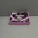 AISI HAIR Black Wig for Women, Long Wavy Lace Hairline Middle Part Synthetic Heat Resistant Wig for Daily Party-26 Inch