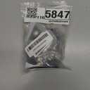 Black Stainless Steel Self Adhesive Caster Wheels  8 Pack Large Profile Swivel Ball Casters, 60 LBS Load Capacity Per Wheel, Universal Pulley for Furniture, Storage Bins, PC Cases, Large Appliances