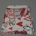 FUTBU Valentines Day Pillow Covers, Valentines Decorations Indoor Pillow Covers 16x16 Set of 4 Red Buffalo Plaid Gnomes, Valentine Day Decor Throw Pillow Covers for Couch Sofa Living Room Outdoor