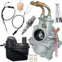 PW50 Carburetor Fit for Yamaha PW 50 Peewee PW50 Y-Zinger Carb 1981+ with Air Filter