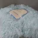 BENRON Light Blue Throw Blankets, Super Soft Shaggy Fuzzy Sherpa Blankets, Cozy Warm Lightweight Fluffy Faux Fur Blankets for Bed Couch Sofa Photo Props Home Decor, Washable 50"x60"