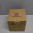 Butter Crock with Lid, Soft Spreadable Butter keeper, Marble French Butter Keeper to Leave On Counter, Butter Dish, Home and Kitchen Decor for Countertop (White Grey, Large)