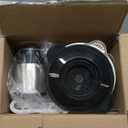 GANIZA Food Processors, Electric Food Chopper with Meat Grinder & Vegetable Chopper - 2 Bowls (8 Cup+8 Cup) with Powerful 450W Copper Motor - Includes 2 Sets of Bi-Level Blades for Fruits/Meat/Nuts (Black)