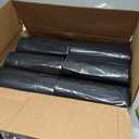 Top Knot Bags 33 Gallon Garbage Trash Bag 33X39" 1.2 Mil Black 150 Count Can Liner Bulk 30 Gallon 31 Gallon 32 Gallon 34 Gallon 35 Gallon Made in USA