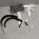 DYNWAVE Snare Drum Carrier Adjustable Snare Drum Shoulder Strap Harness Backing Frame Percussion Instrument Supplies, Black