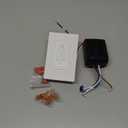 Fan Remote Control Kit, Small Size Receiver Ceiling Fan Remote Control Control for Hunter/Harbor Breeze/Westinghouse/Honeywell/Other Ceiling Fan MINI Black