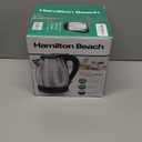 Hamilton Beach Electric Tea Kettle, Water Boiler & Heater, 1.7 Liter, Cordless Serving, 1500 Watts for Fast Boiling, Auto-Shutoff and Boil-Dry Protection, Stainless Steel (40880)