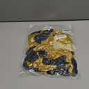 137Pcs Black and Gold Balloons Garland Arch Kit with Stars - 5 10 12 18 inch Black Gold Confetti Latex Party Balloons for 2026 New Year Graduation Retirement Decorations Birthday