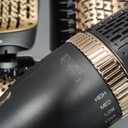 Nycoba Hair Dryer Brush Set, Multifunctional Hot Air Brush for Salon Blowouts, Negative Ion Technology & Quick Drying, Shiny and Less Frizz, Blush Gold