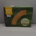 RELIANCER 6' Wooden Garden Pathway,Outdoor Roll Out Cedar Curved Walkway,Patio Path Decorative Garden Boardwalk Walkways,Weather-Resistant Roll Up Beach Wood Road Floor,Wedding Party Pathways