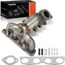 A-Premium Catalytic Converter Kit Direct-Fit Compatible with Hyundai Elantra 2011-2016, Elantra Coupe 2013, Elantra GT 2013 & Kia Forte 2013-2016, 1.8L 2.0L, EPA Compliant