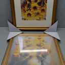 16x20 Gold Picture Frames Set of 2, Ornate Vintage 16 x 20 Photo Frames for Wall Decor or Tabletop Display, Gold Frames with Plexiglass, Display 11x14 Pictures with Mat or 16x20 without Mat for Antique Dco