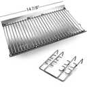 Hongso 14 7/8 Inches Fire Grate Hanger & Ash Drip Pan for Use with Char-Griller 5030 2-Burner Gas & Charcoal Grill, Replacement Parts Chargrill Ash Pan