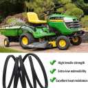 539117245 46 Inch Deck Belt for Husqarna Z246 RZ46 RZ4623 LSZ 4622 LSZ 5422 LSZ 5424 RZ 4219 RZ 4619 RZ 4620 Mowers with 46" Deck Replace M118756 539 11 72-45, 5/8" x 123"