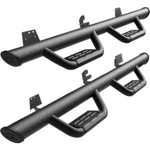 Tyger Auto Tyger Access Running Boards Compatible with 2019-2025 Ram 1500 (Not Fit 19-24 Classic) | Crew Cab | TG-AS2D24008 | Textured Black Drop Step Rail