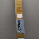 LazBlinds No Drill Roman Shades, Blackout, 32.5" W x 48" H, Natural