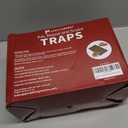 LULUCATCH Super Glue Traps 24 Pack for Mice & Snakes, Larger, Heavier Sticky Traps with Non-Toxic Glue. Sticky Mouse Traps Indoor, Easy to Set, Pet Safe Pest Control