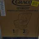 Graco Extend2Fit Convertible Baby Car Seat, Rear and Forward Facing, Adjustable Extension Panel for Extra Legroom, Gotham (2-in-1)