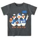 Funnycokid Toddler Boys Shirts 3T 4T T-Shirts Tops Tees Graphic Short Sleeve Little Kids Goose 3-4 Years 4 T