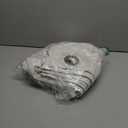 Natural Linen Curtains 84 Inches Long 2 Panels Set for Living Room Grommet Privacy Light Filtering Non-See-Through Drapes Bedroom Ivory Cream Semi Sheer Farmhouse Boho Window Curtain 84 Inch Length