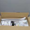 Depuley Ceiling Fan Without Light: 52 Inch 3 Blade Outdoor Fans for Patios - White Ceiling Fan No Light Indoor Remote Control Ultra Quiet DC Motor Reversible 6 Speed Timer