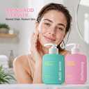2Pcs Gentle Face WashDeep Cleansing Face CleanserDaily Hydrating Facial Cleanser for Women&Men,Foaming Facial Wash&Facewash for Oily Skin