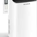 TECXERLLON 15,000 BTU Portable Air Conditioner for Large Room up to 800 Sq. Ft., Quiet 48dB 4-in-1 AC Unit with Dehumidifier, Self-Evaporating, Sleep Mode, Remote & Window Kit